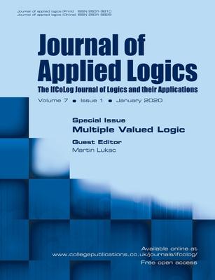 Journal of Applied Logics - The IfCoLog Journal of Logics and their Applications: Volume 7, Issue 1, January 2020: Special Issue: Multiple Valued Logi