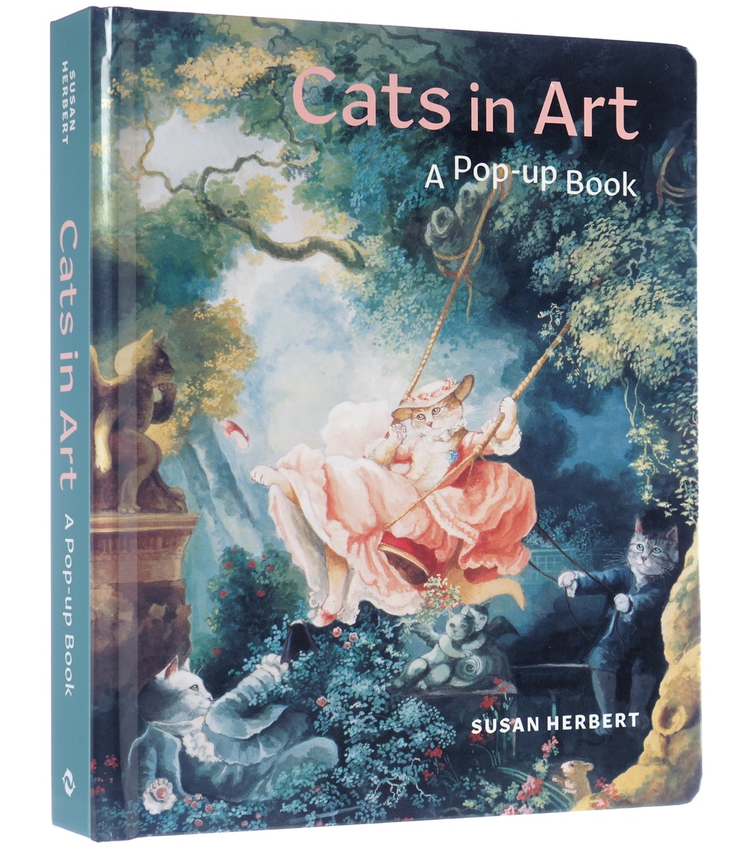 Cats in Art: A Pop-Up Book名畫中的貓立體書