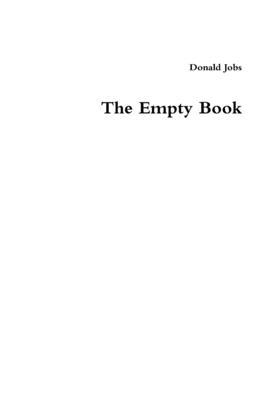 The Empty Book