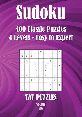 Sudoku: 400 Classic Puzzles 4 Levels - Easy to Expert