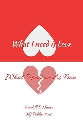 What I Need Is Love What I Don’’t Need Is Pain