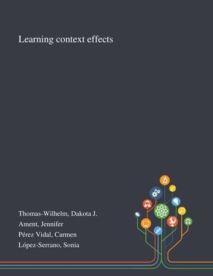 Learning Context Effects