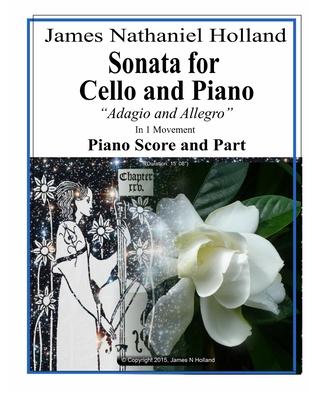 Sonata for Cello and Piano: Adagio and Allegro, Score and Part