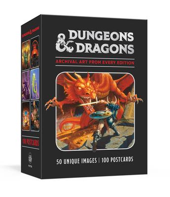 Dungeons & Dragons 100 Postcards: Archival Art from Every Edition: 100 Postcards (Dungeons & Dragons
