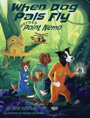 When Dog Pals Fly Across Point Nemo