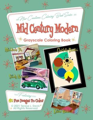 New Creations Coloring Book Series: Mid-Century Modern