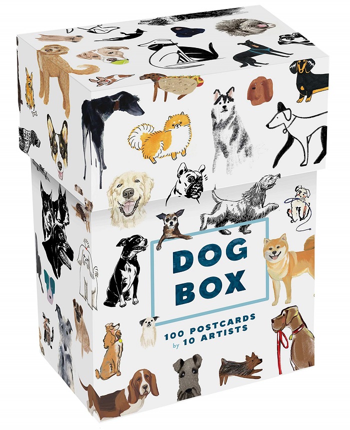 狗狗的百種表情明信片組(100張不重複)Dog Box: 100 Postcards by 10 Artists