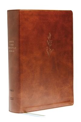 Net, Young Women Love God Greatly, Leathersoft, Brown, Comfort Print: Holy Bible