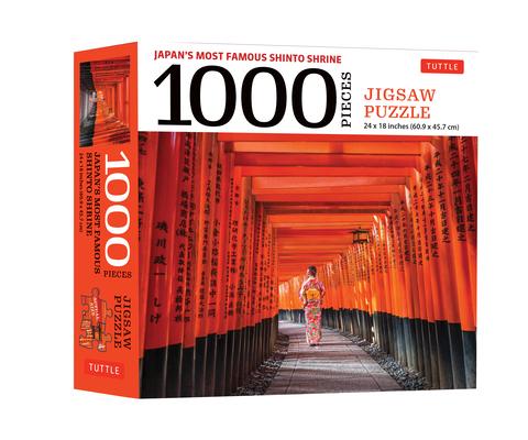 Japan’s Most Famous Shinto Shrine - 1000 Piece Jigsaw Puzzle: Fushimi Inari Shrine in Kyoto: Finished Size 24 X 18 Inches (61 X 46 CM)