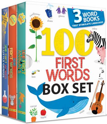 Box (3 Books) 100 First Words: 3 Board Books (Us Edition)