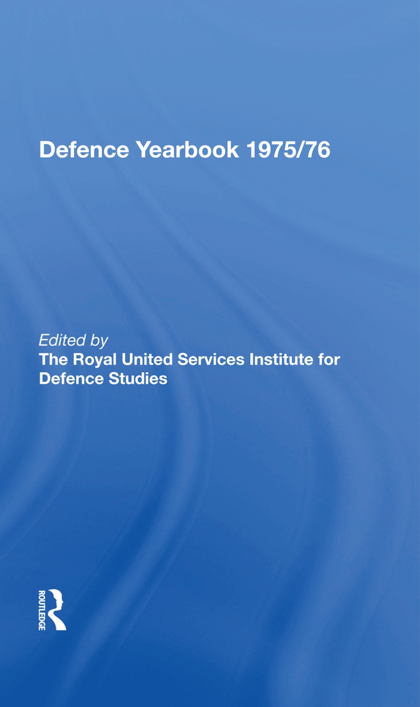 The the Rusi and Brassey’’s Defence Yearbook 1975-1976