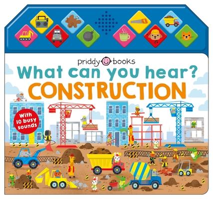 10種音效按鍵書：建築工地What Can You Hear?: Construction