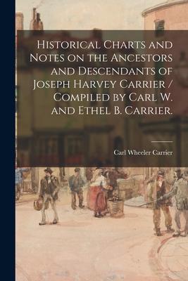 Historical Charts and Notes on the Ancestors and Descendants of Joseph Harvey Carrier / Compiled by Carl W. and Ethel B. Carrier.