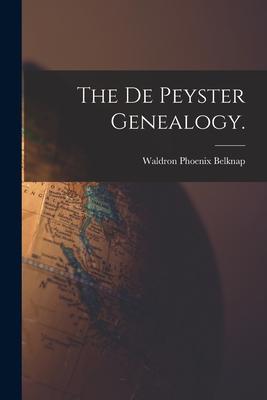 The De Peyster Genealogy.