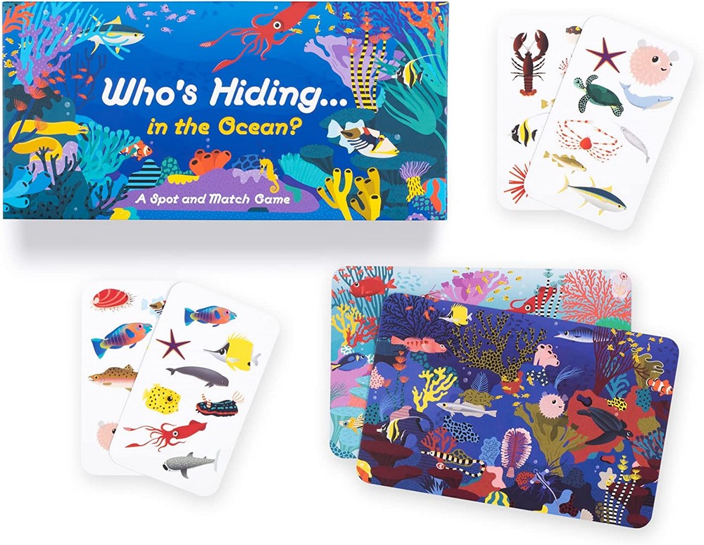 Who’’s Hiding in the Ocean?: A Spot and Match Game