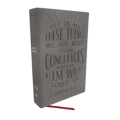 Nkjv, Holy Bible for Kids, Verse Art Cover Collection, Leathersoft, Gray, Comfort Print: Holy Bible, New King James Version