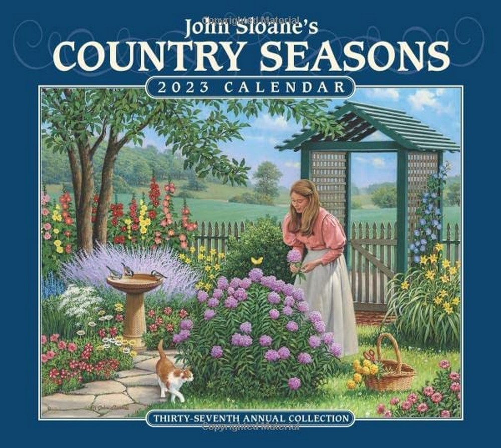 John Sloane’s Country Seasons 2023 Deluxe Wall Calendar