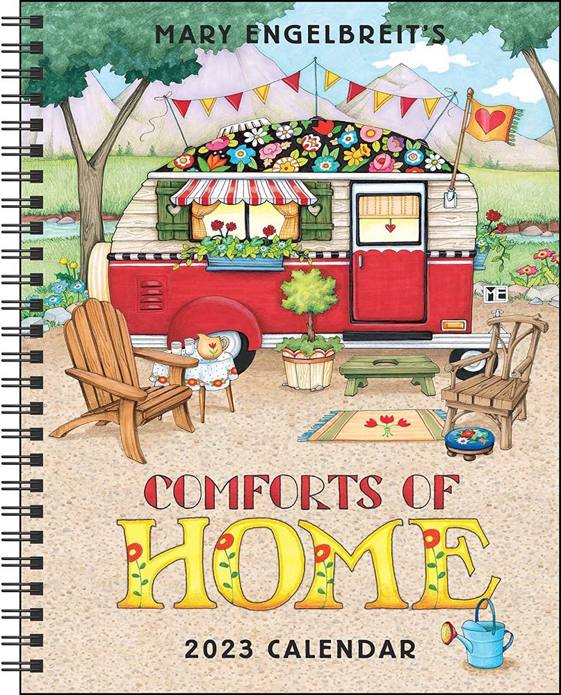 Mary Engelbreit’s 12-Month 2023 Monthly/Weekly Planner Calendar: Comforts of Home