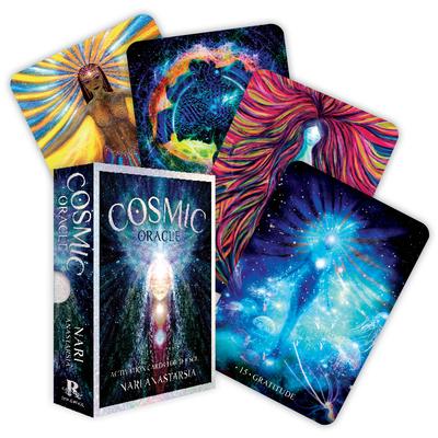 Cosmic Oracle: 36 Gilden Cards and 96-Page Book