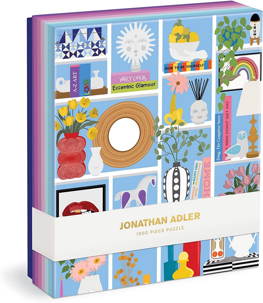 Jonathan Adler Shelfie 1000 Piece Puzzle