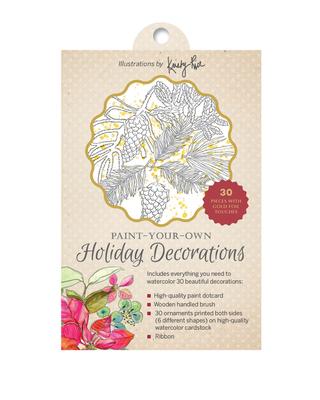 Paint-Your-Own Holiday Decorations: Illustrations by Kristy Rice
