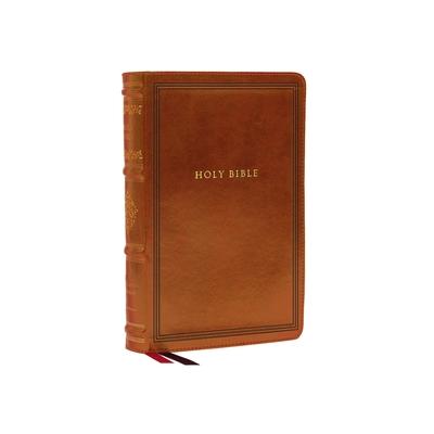 Kjv, Wide-Margin Reference Bible, Sovereign Collection, Leathersoft, Brown, Red Letter, Comfort Print: Holy Bible, King James Version