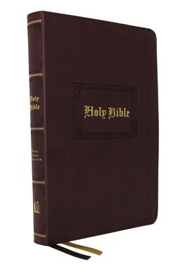 Kjv, Large Print Center-Column Reference Bible, Leathersoft, Brown, Red Letter, Comfort Print: Holy Bible, King James Version
