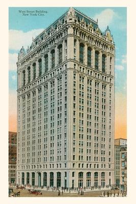Vintage Journal West Street Building, New York City