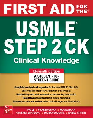 First Aid for the USMLE Step 2 Ck, 11E