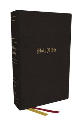 KJV Holy Bible, Super Giant Print Reference Bible, Black, Genuine Leather, 43,000 Cross References, Red Letter, Comfort Print: King James Version: Kin