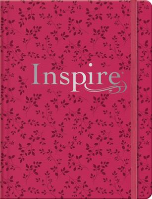 Inspire Bible Nlt, Filament Enabled Edition (Hardcover Leatherlike, Pink Peony): The Bible for Coloring & Creative Journaling