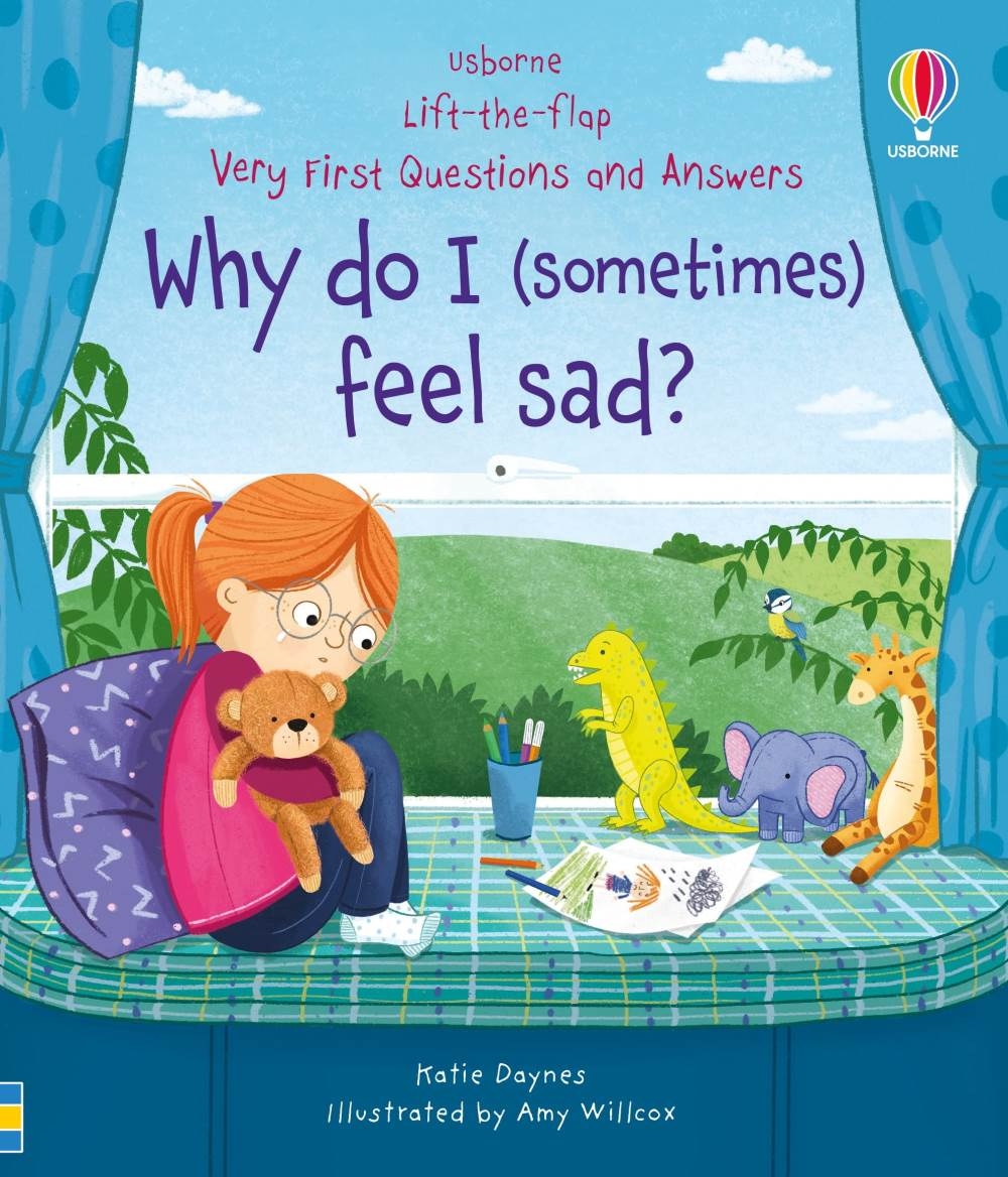 Q&A知識翻翻書：為什麼我有時覺得難過?(3歲以上)Very First Questions & Answers: Why do I (sometimes) feel sad?