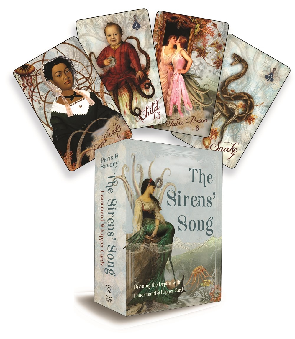 The Sirens’ Song: Divining the Depths with Lenormand & Kipper Cards (Includes 78 Cards in Two Complete Card Decks and 128 Page Full-Colo