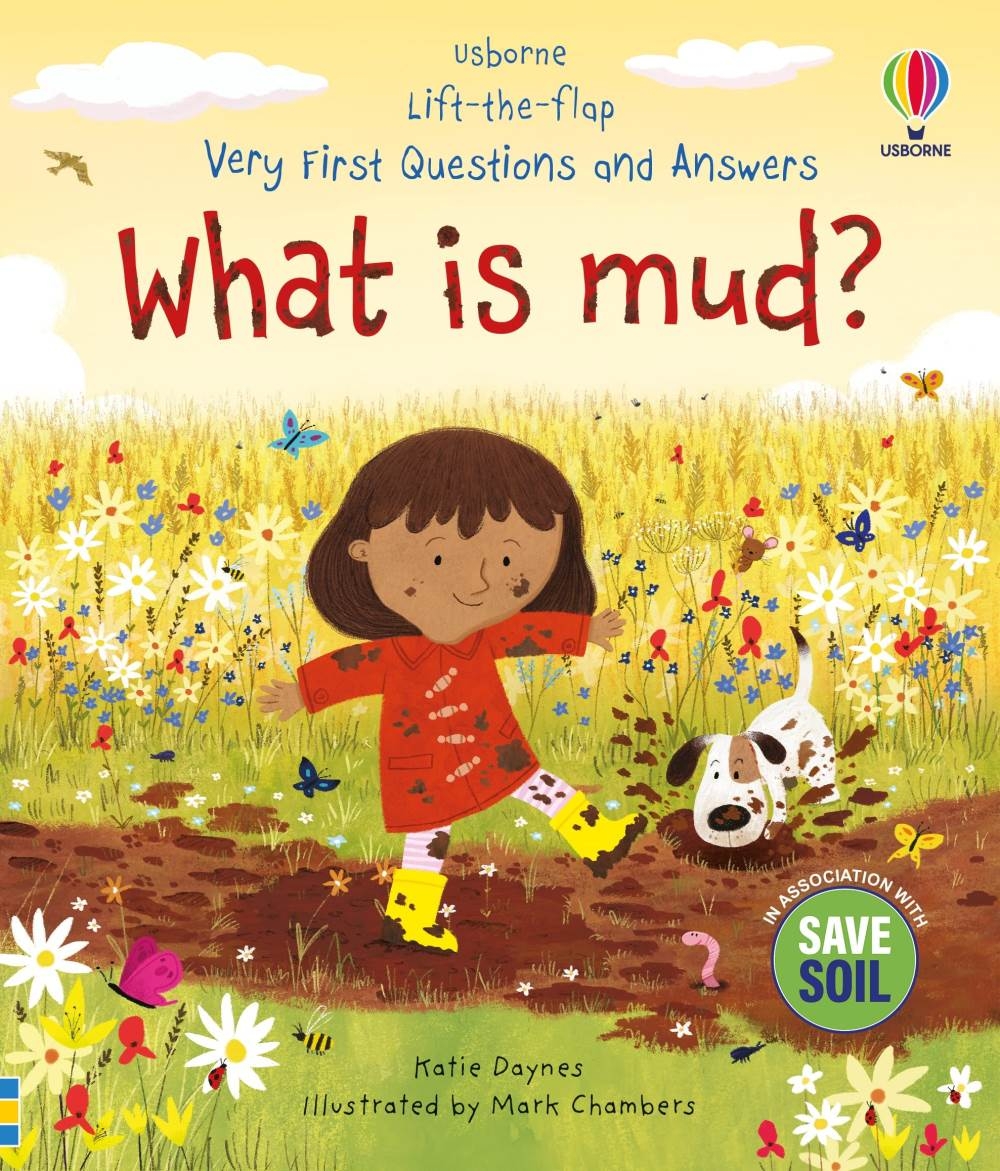Q&A知識翻翻書：泥土是什麼?(3歲以上)Very First Questions and Answers: What is mud?