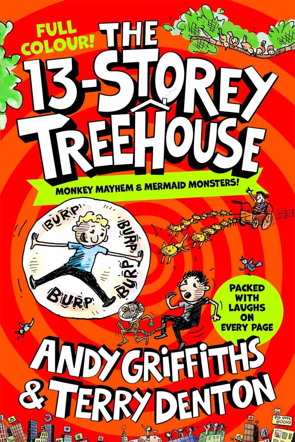 瘋狂樹屋13層(英文全彩版)The 13-Storey Treehouse: Colour Edition