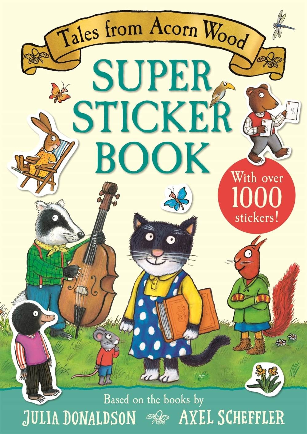 貼紙書：茱莉亞.唐娜森《橡實林的小故事》Tales from Acorn Wood Super Sticker Book