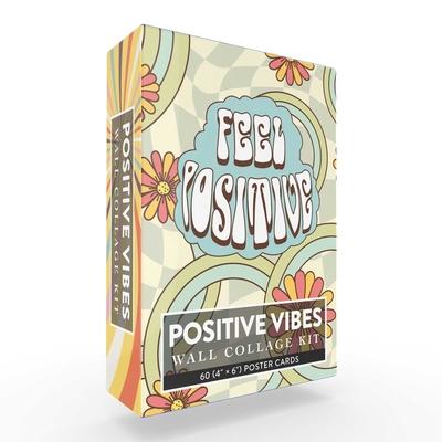 Positive Vibes Collage Kit: 60 (4 × 6) Affirmation Cards to Make Your Space Feel Positive, Bright, and So 2000s!