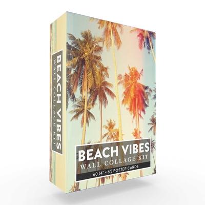 Beach Vibes Collage Kit: 60 (4 × 6) Cards to Make Your Space Feel Coastal, Chill, and Beachy!