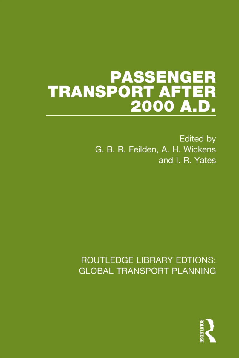 Passenger Transport After 2000 A.D.