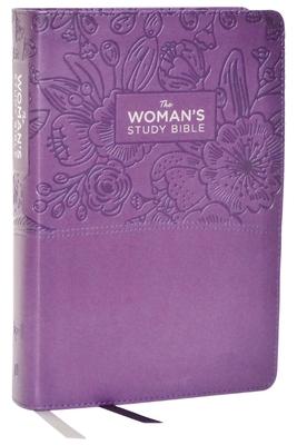 Kjv, the Woman’s Study Bible, Leathersoft, Purple, Red Letter, Full-Color Edition, Comfort Print: Receiving God’s Truth for Balance, Hope, and Transfo