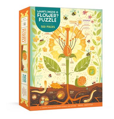 What’s Inside a Flower? Puzzle: Exploring Science and Nature 500-Piece Jigsaw Puzzle Jigsaw Puzzles for Adults and Jigsaw Puzzles for Kids