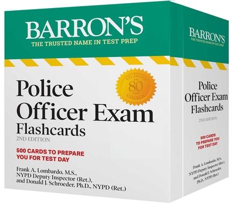 Police Officer Exam Flashcards, Second Edition: Up-To-Date Review: + Sorting Ring for Custom Study