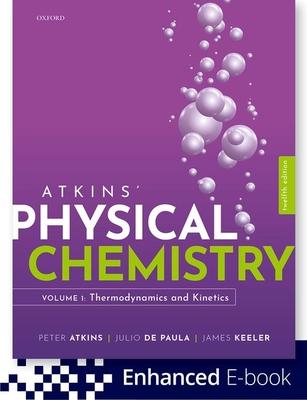 Atkins Physical Chemistry 12th Edition Volume 1
