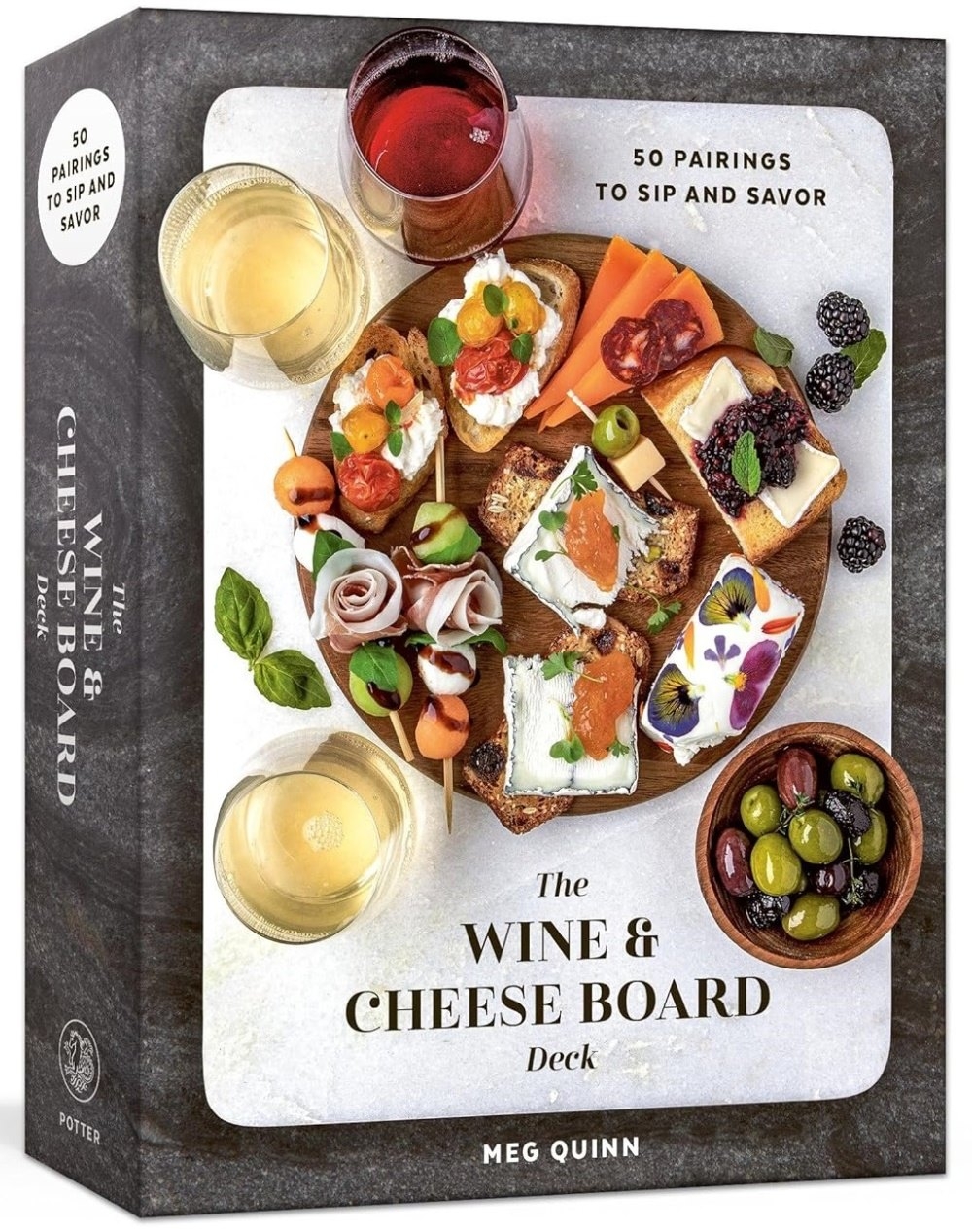 The Wine and Cheese Board Deck: 50 Pairings to Sip and Savor: Cards