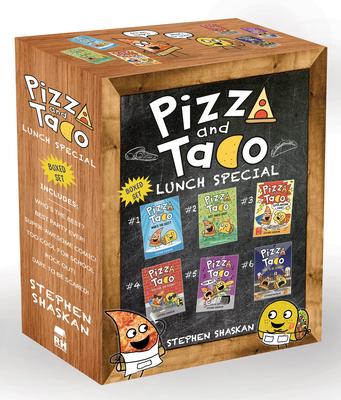 《披薩與塔可》6冊精裝漫畫(5-9歲適讀)Pizza and Taco Lunch Special: 6-Book Boxed Set
