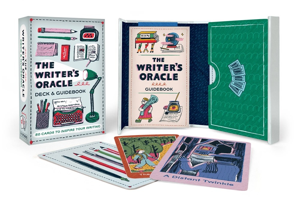 The Writer’s Oracle Deck and Guidebook: 50 Cards to Inspire Your Writing