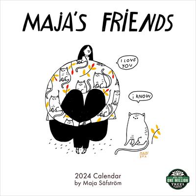Maja’s Friends 2024 Wall Calendar