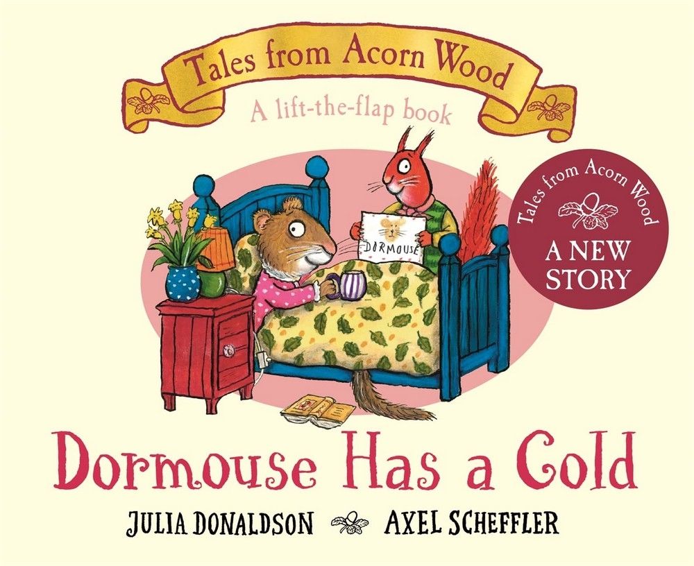 翻翻硬頁書Dormouse Has a Cold: A Lift-the-flap Story
