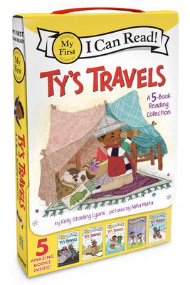 Ty’s Travels: A 5-Book Reading Collection: Zip, Zoom!, All Aboard!, Beach Day!, Lab Magic, Winter Wonderland