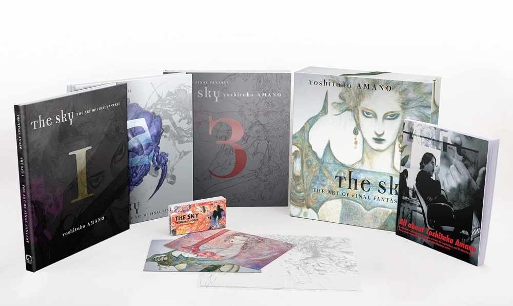 天野喜孝畫集《最終幻想》盒裝豪華套組The Sky: The Art of Final Fantasy Boxed Set (Second Edition)